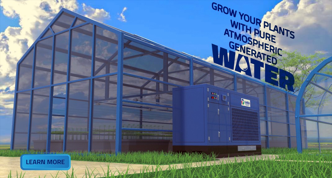 Grow your plants with atmospheric water generators