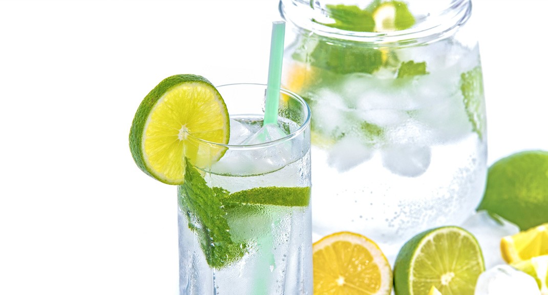 Natural.  Mineral.  Sparkling.  REFRESHING.  EcoloBlue.