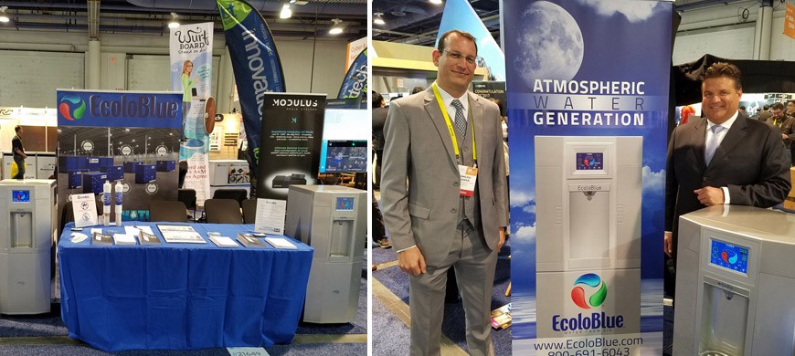 EcoloBlue at CES 2017 Las Vegas
